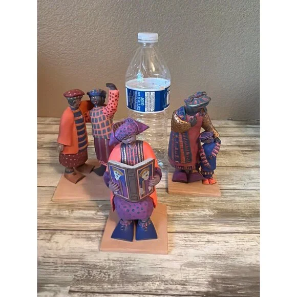 Voices Figurines Lot of 3 Howard Marshall Sandy USA 2000 African American Decor - Picture 15 of 15